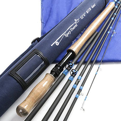wt メッセ チューブ持って Size 6|7|8|9|10 カーボンフライフィッシングロッド Speyフライロッド4ピース Maxcatch MAXIMUMCATCH M