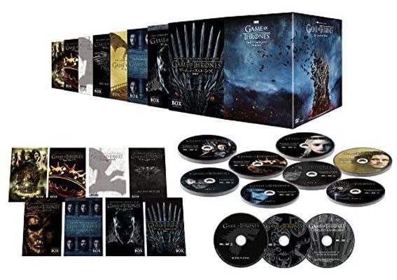 ゲーム オブ スローンズ 第一章〜 章 DVD コンプリート シリーズ 40枚組 ボーナス ディスク3枚付