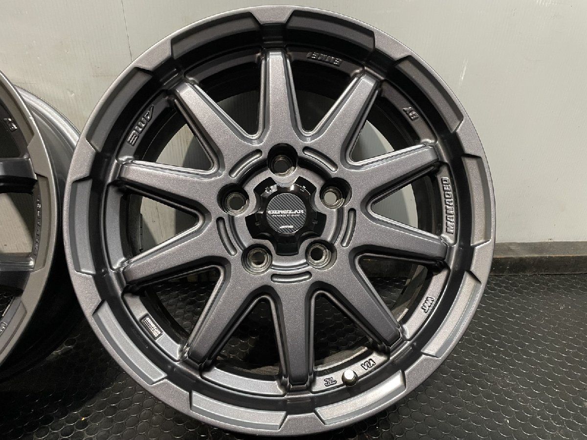 ENKEI AME CIRCLAR エンケイ サーキュラー 16インチ 4本 6.5J5HPCD114.3+38 デリカD:5 アウトランダー エクリプスクロス等　(MHC446MS)クレジットカード QRコード決済可能 ENKEI AME CIRCLAR エンケイ サーキュラー 16インチ 4本 6.5J5HPCD114