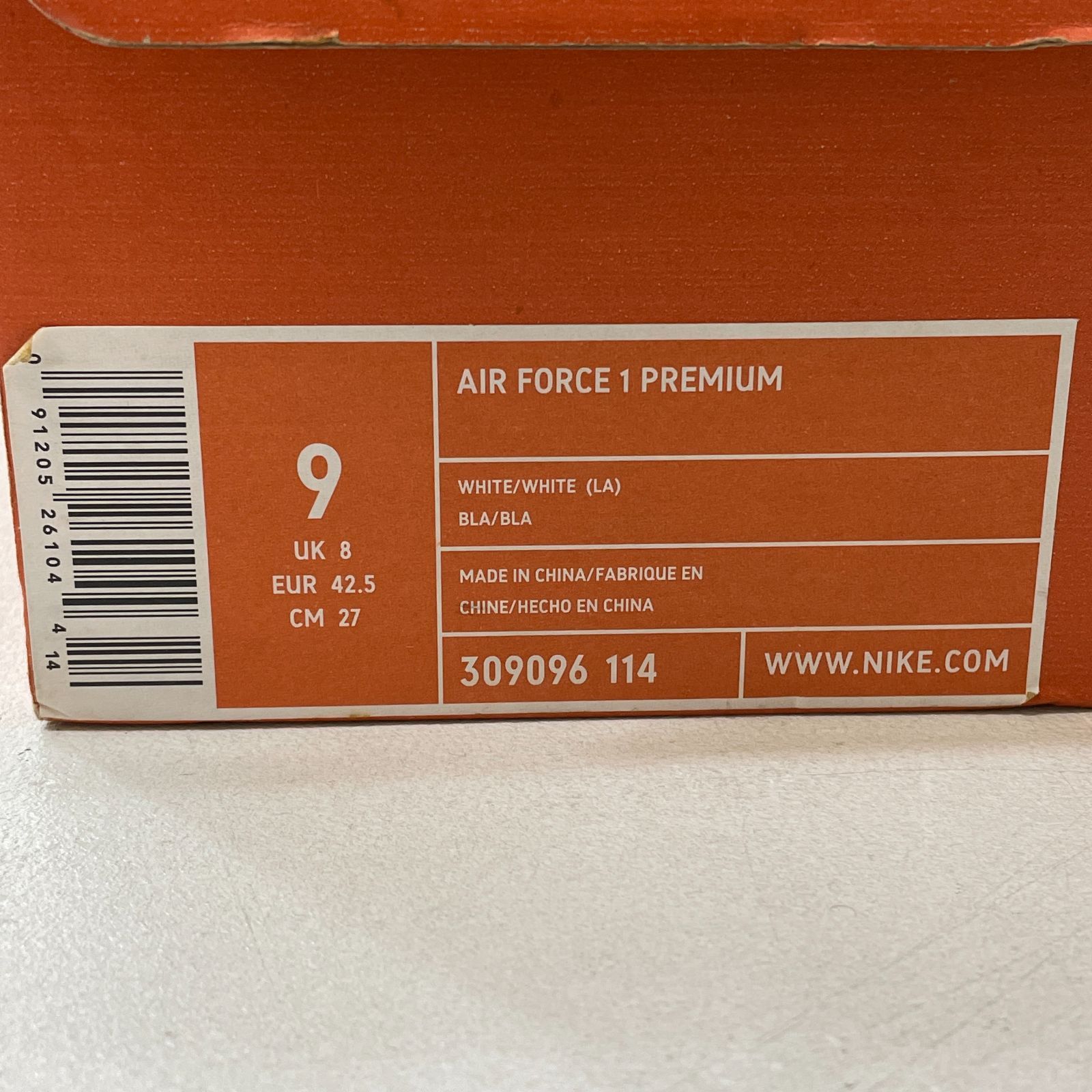 NIKE エアフォース1 PREMIUM LA MAP【126-0122】 - メルカリ