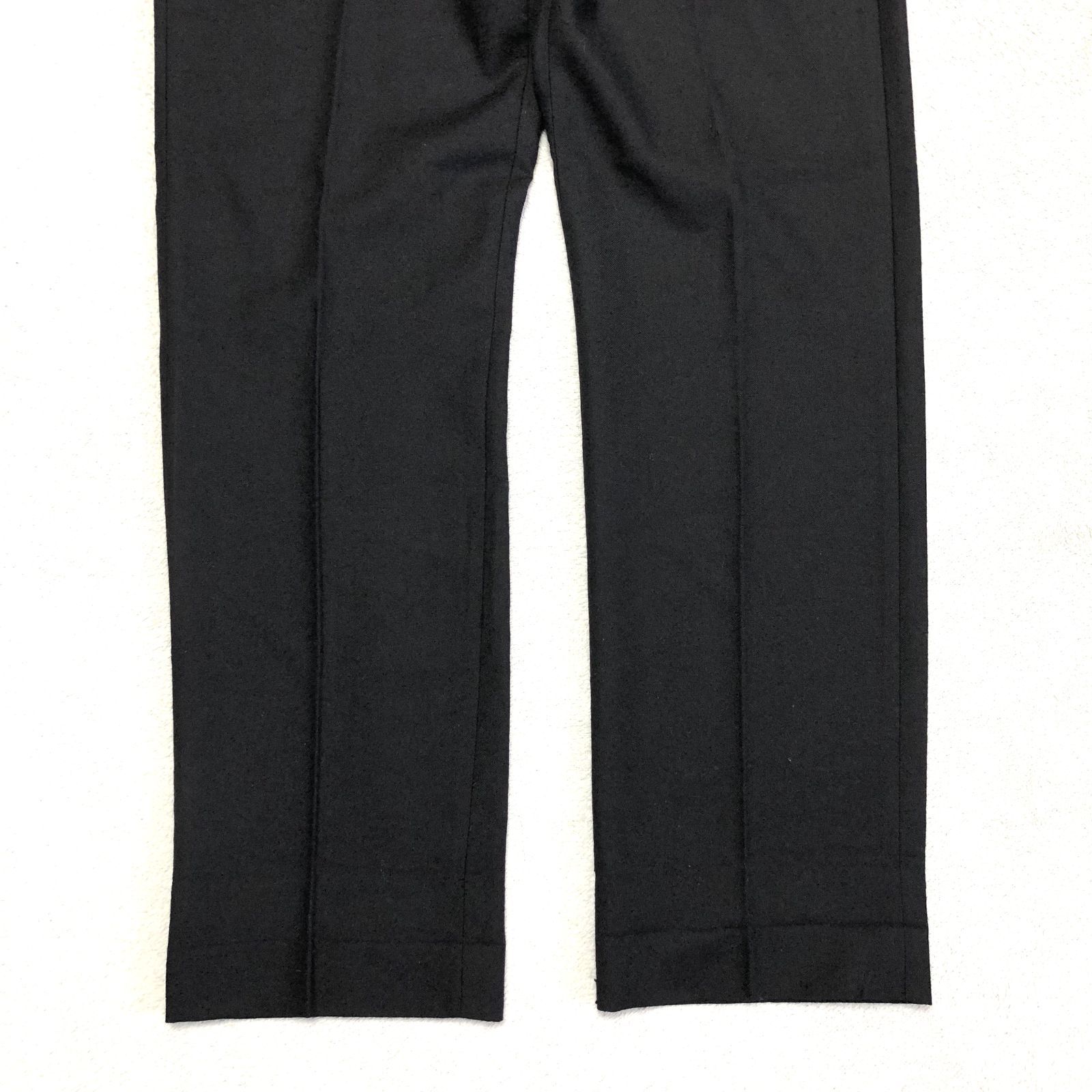 超美品 Acne Studios(Acne)　ウール モヘア イージーパンツ 黒 RYDER BERMUDA ショートパンツ ハーフパンツ イージー 44 S 黒