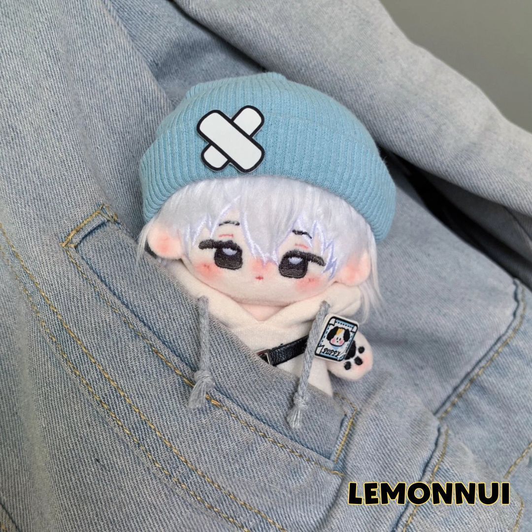 10cm ぬいぐるみ 着せ替え オリジナル 10cm ぬいぐるみ服 着せ替え 帽子付き ジャージ ぬい活 ピンク