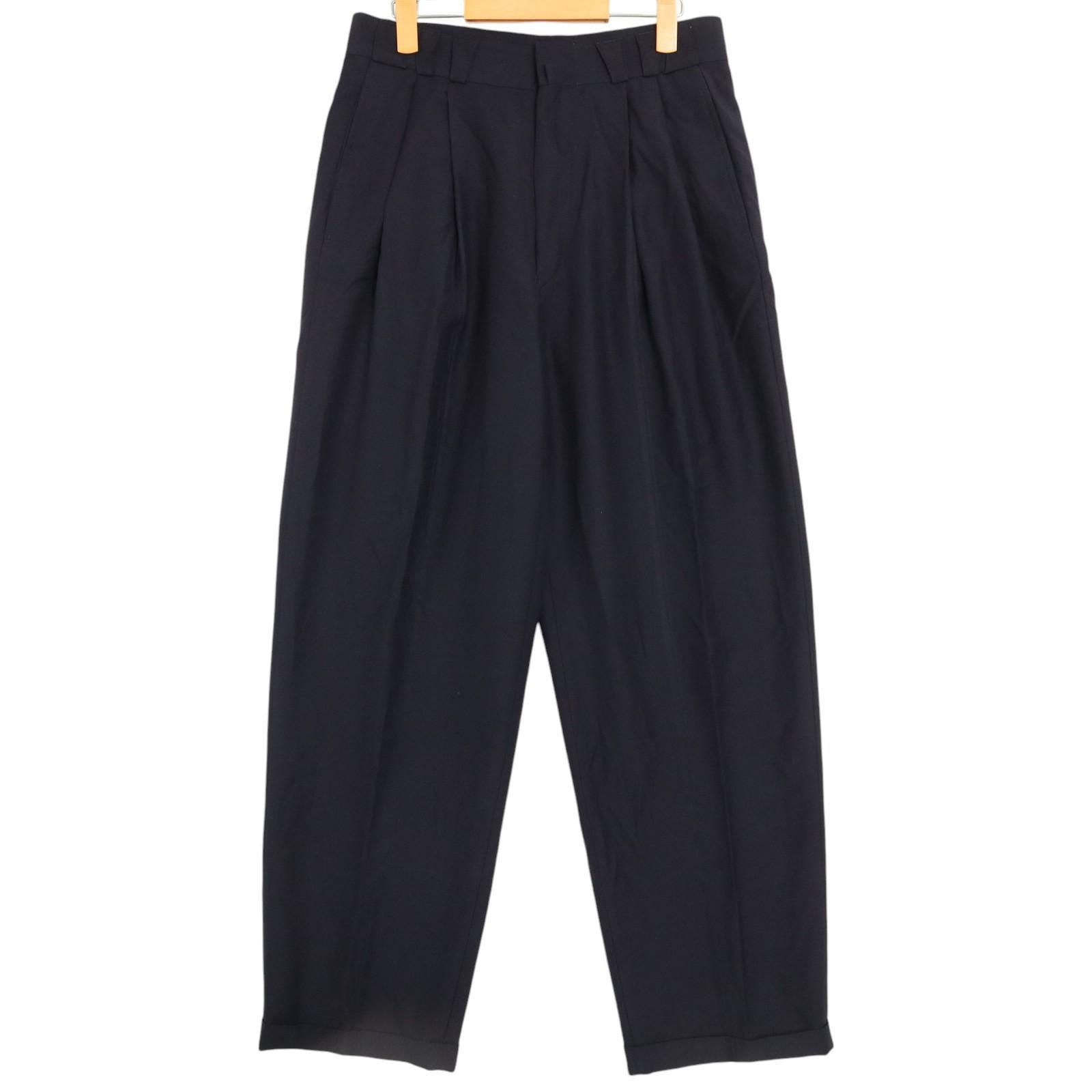 90年代 VERSACE ヴェルサーチ ウール スーツ セットアップ ネイビー  