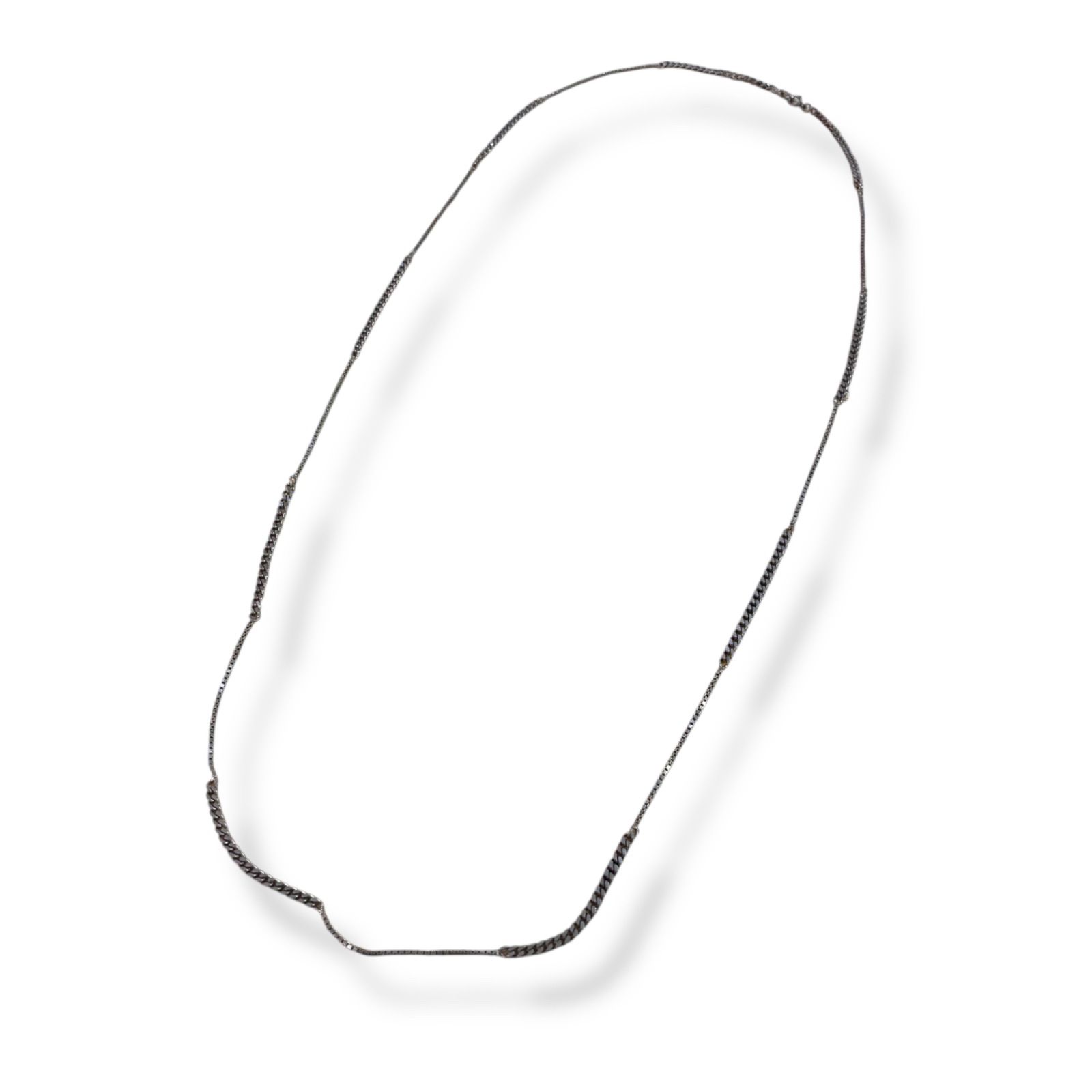 70s-80s Silver925 Long Necklace 91.5cm 70年代 80年代 シルバー925 ネックレス ロングチェーン アクセサリー ヴィンテージ