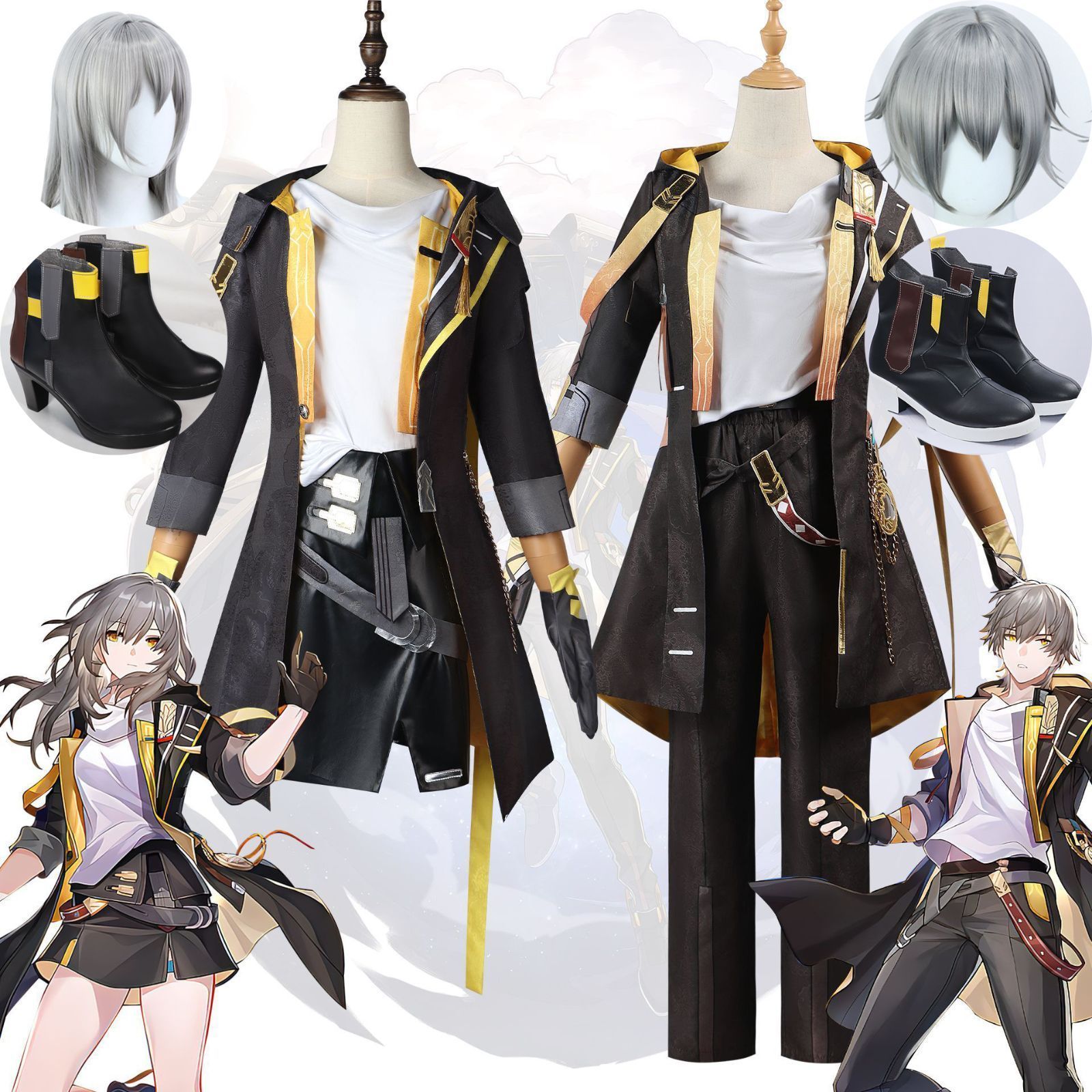 開拓者 かいたくしゃ 星 穹 崩壊スターレイル コスプレ服 ウィッグとシューズ付き コスプレ ハロウィン クリスマス 制服 大人 子供 cosplay