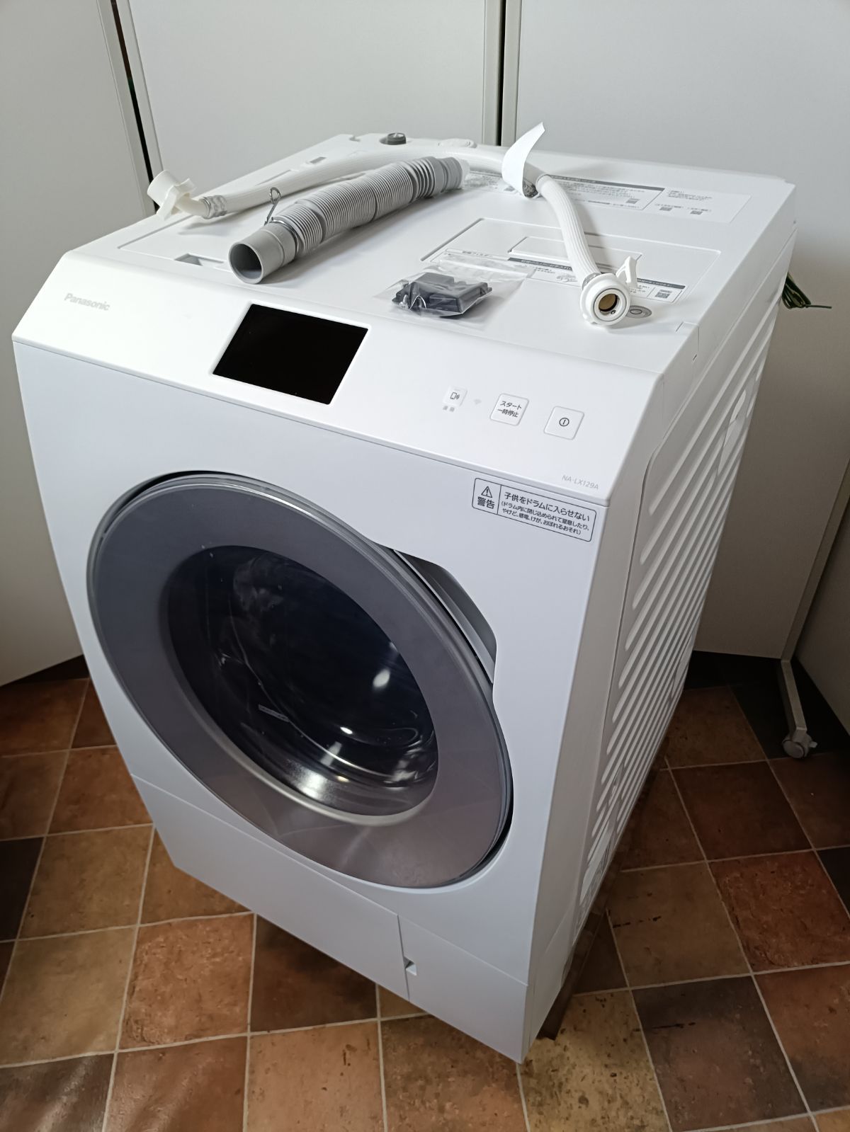 パナソニック Panasonic ななめドラム洗濯乾燥機 NA-LX129AL 21年製 12.0k|6.0ｋ 左開き