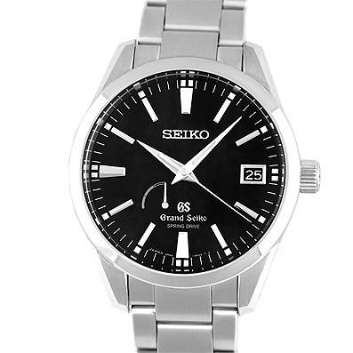 美品】SEIKO セイコー GS グランドセイコー スプリングドライブ 黒文字 