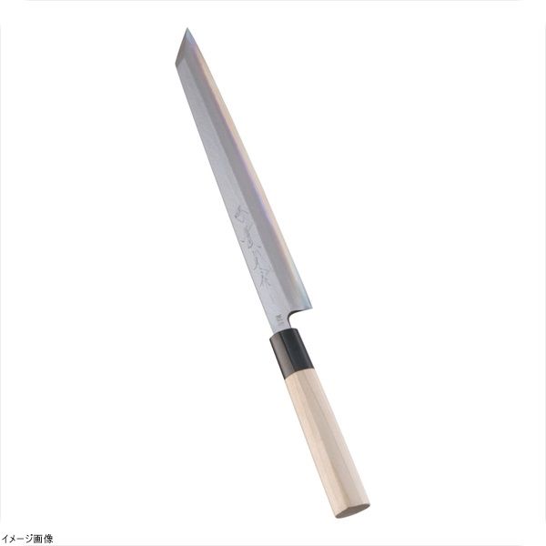 まる③ 堺 寛光 AZT3701 堺實光 匠練銀三 蛸引 切付(片刃/21cm 堺實光 匠練銀