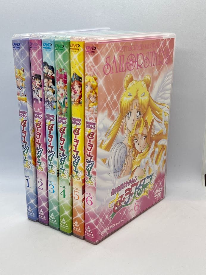 新品ケース交換済「美少女戦士セーラームーン セーラースターズ 」DVD6巻セット Amazon.co.jp: 美少女戦士セーラームーン セーラースターズ DVD