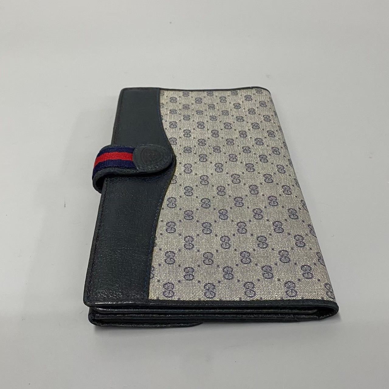美品 GUCCI グッチ オールドグッチ シェリーライン マイクロGG