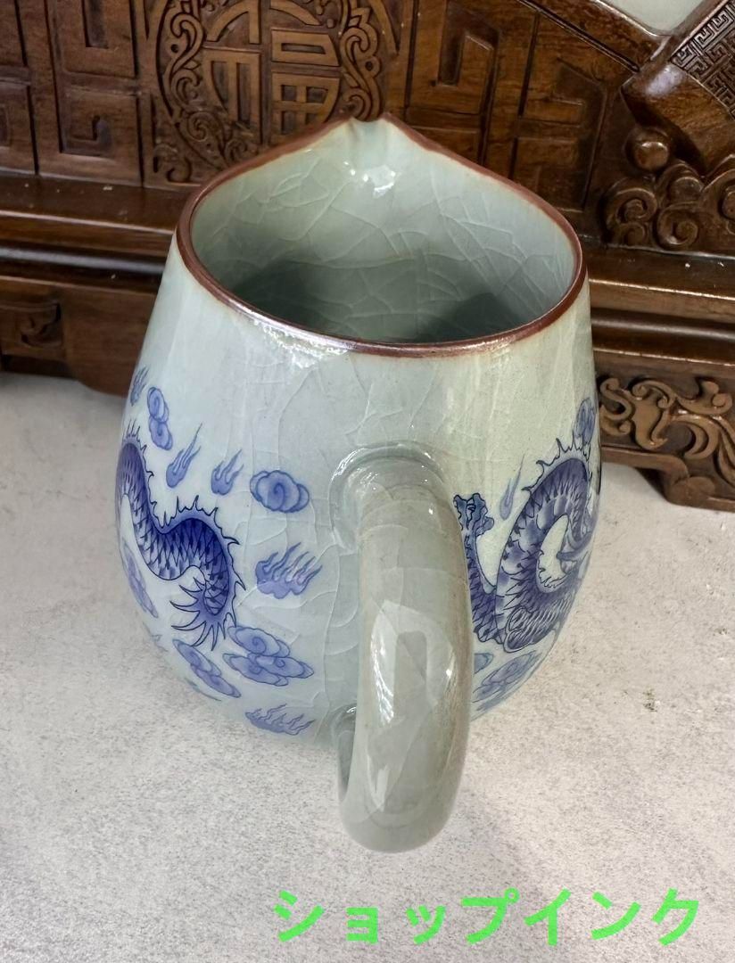 景徳鎮 茶道具 竜紋公道杯 新品未使用 - メルカリ