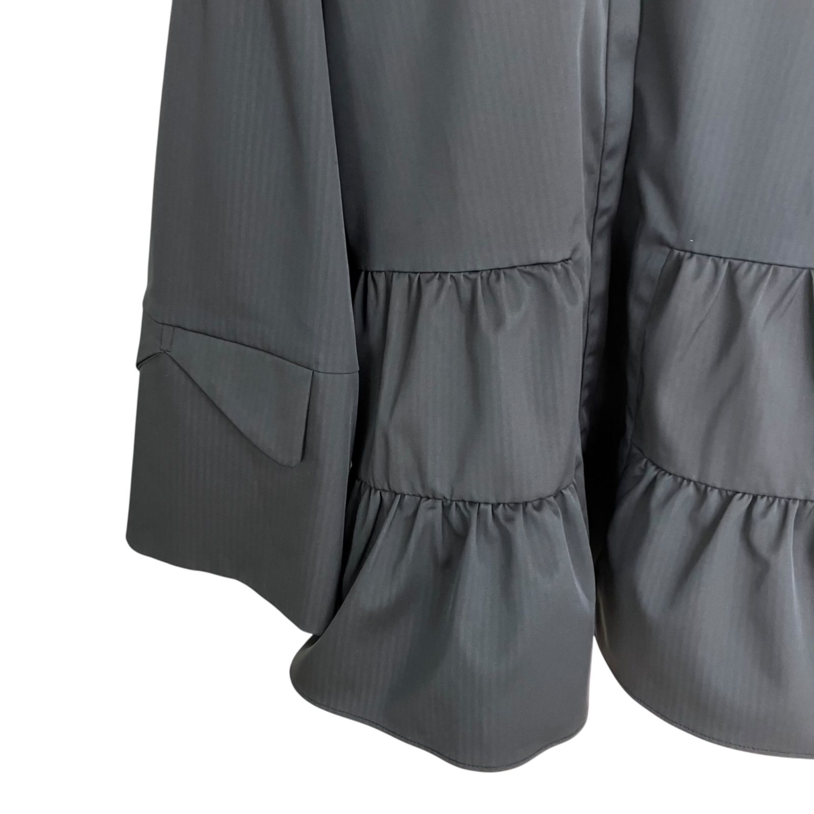 リボンティアードライトブルゾン F