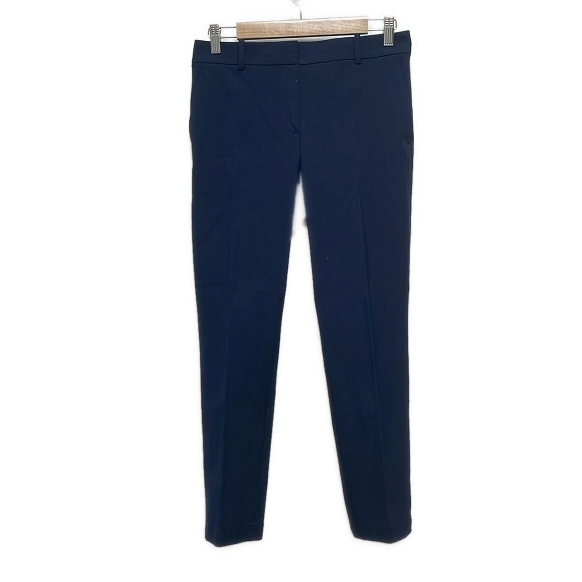 Theory セオリー　定番　クロップドパンツ　ネイビー　紺　未使用　サイズ４ ⭐︎Theory⭐︎サイズ4⭐︎プルオンパンツ⭐︎クロップド丈