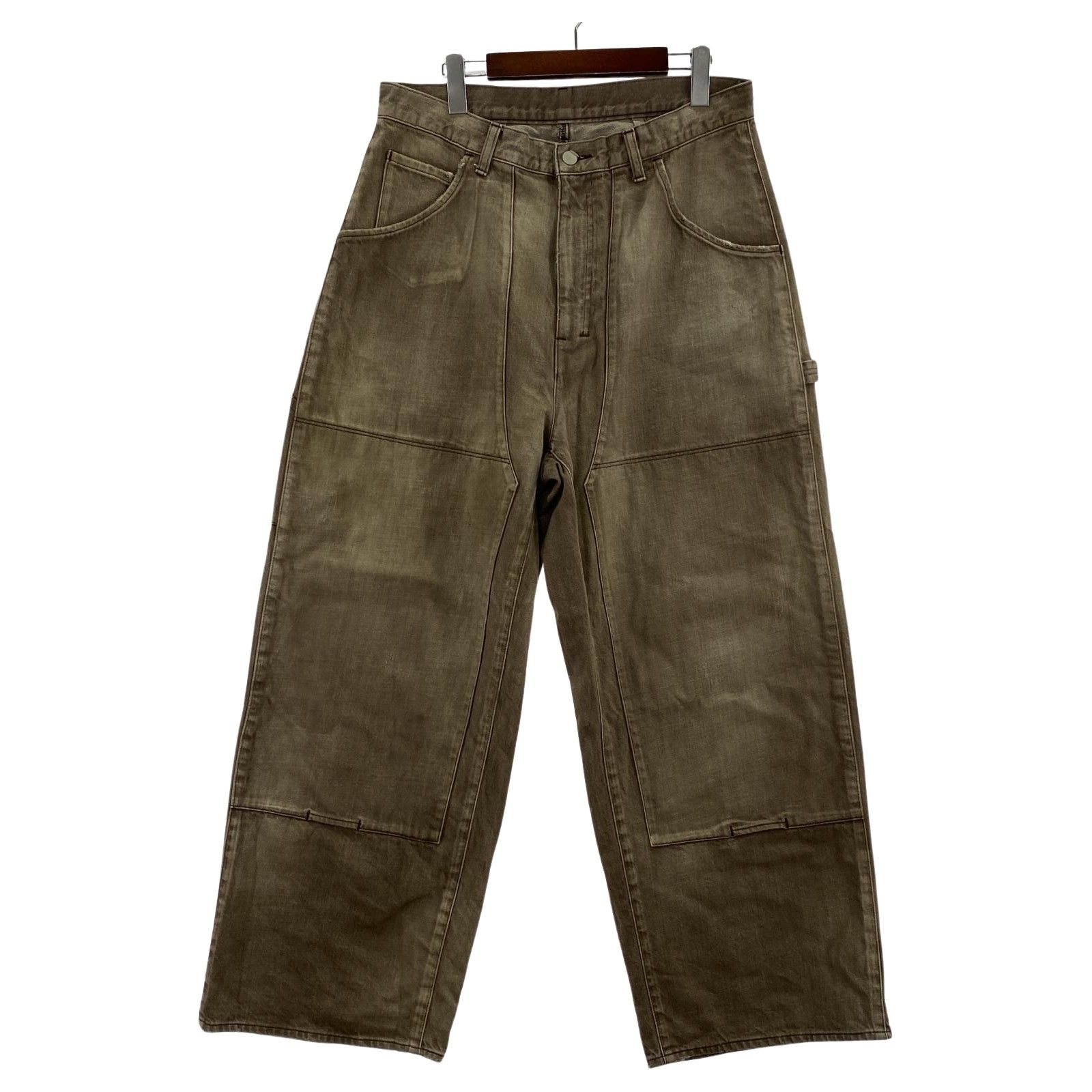 ANCELLM 1LDK DOUBLE KNEE PAINTER PANTS ファッション メンズ 【公式