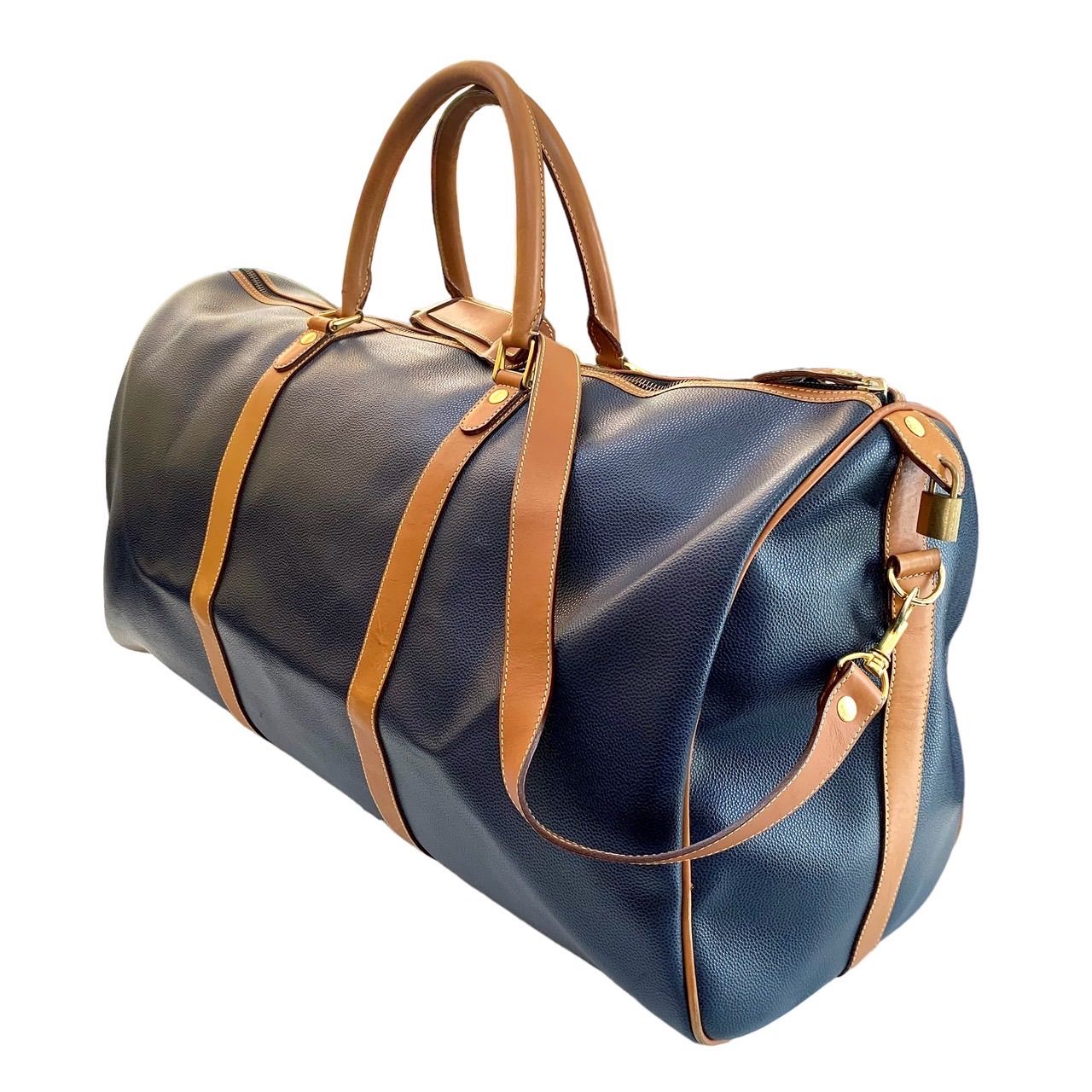上美品⭐️キャメル CAMEL】 間口60cm大容量ボストンバッグ
