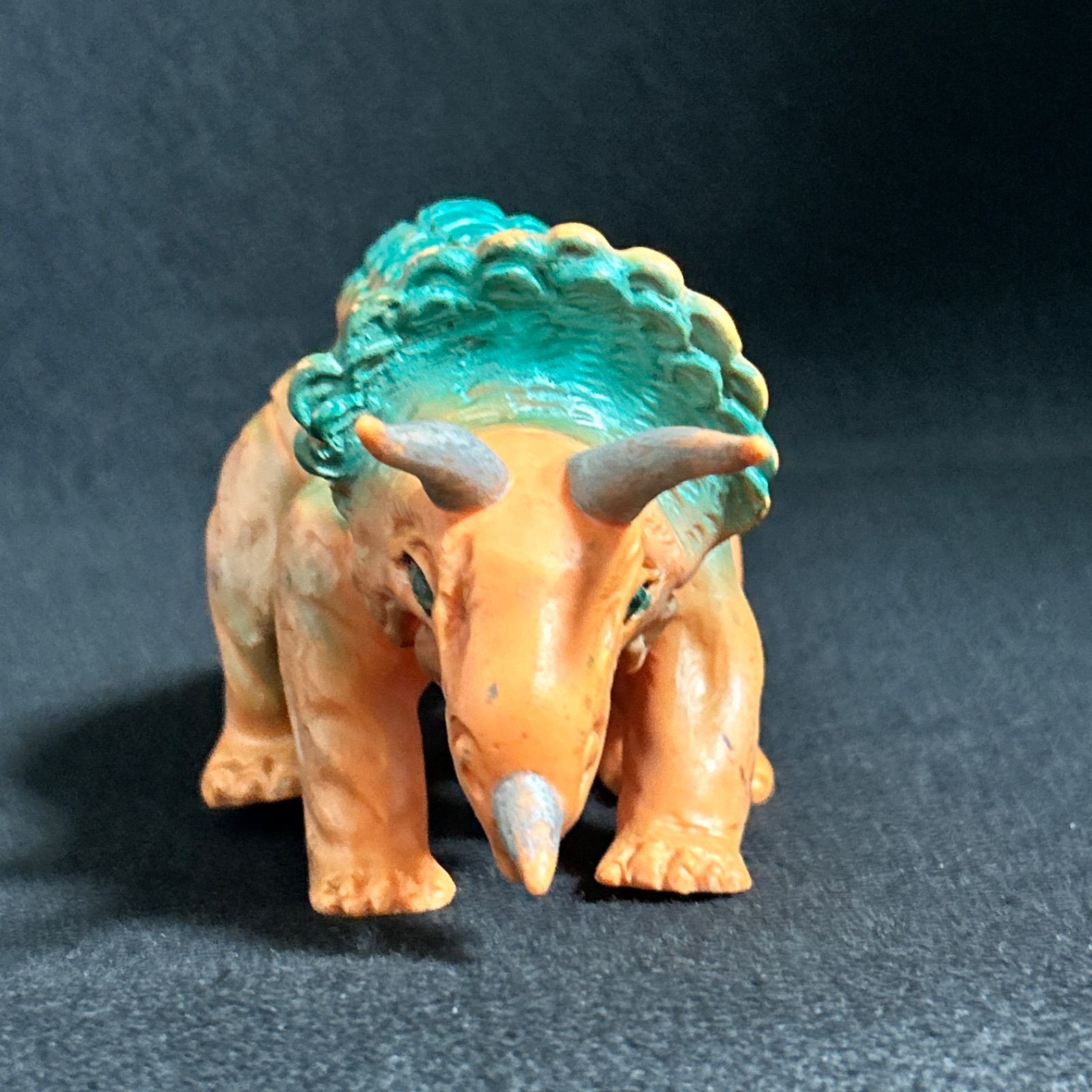 トリケラトプス マルサン ソフビ 当時物 恐竜 怪獣 レトロ おもちゃ