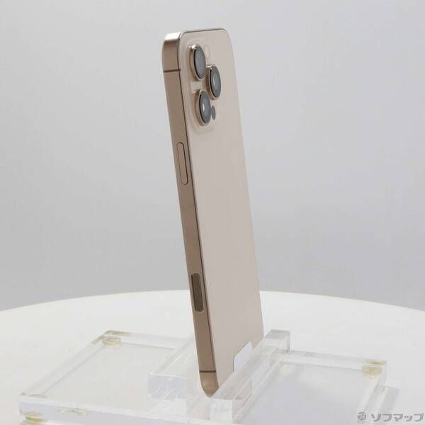 未使用品〕 未使用品 iPhone16 Pro Max 256GB デザート