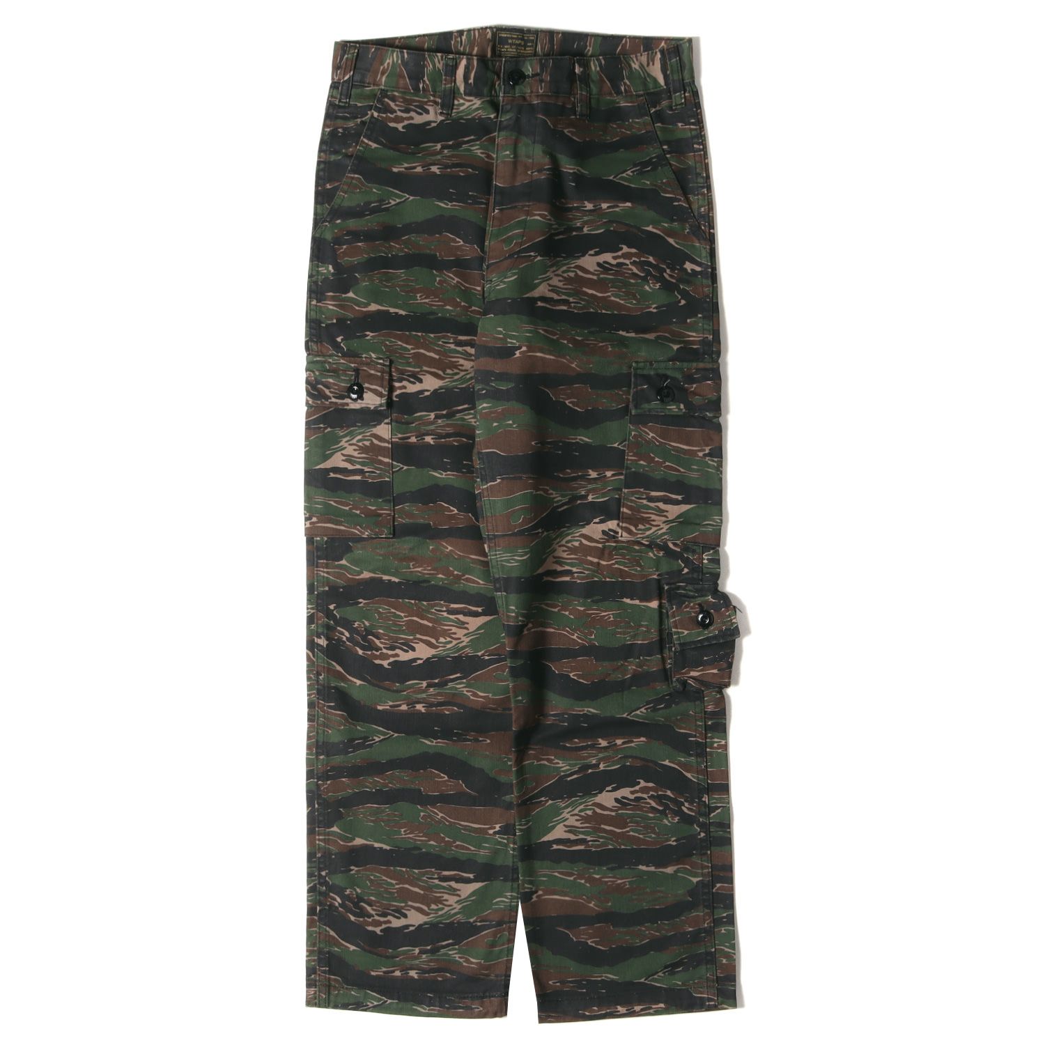 WTAPS 17SS タイガーカモ ジャングルストック カーゴパンツ