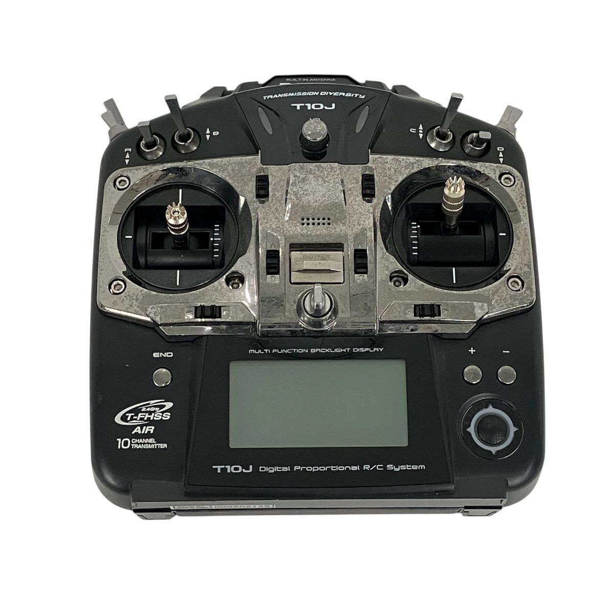 フタバ 10J-2.4GHzラジコン送信機【モード2】 モニター、ケース付き