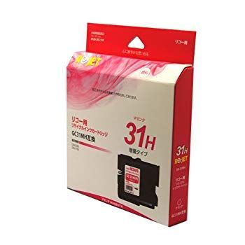 (未使用･未開封品)　エネックス インク　リコー GC31MH　　マゼンタ　リサイクル 7z28pnb 中古】(未使用・未開封品) エネックス インク リコー GC31MH