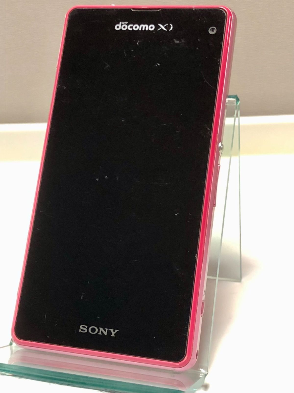 docomo SONY Xperia Z1 f SO-02F ピンク - メルカリ