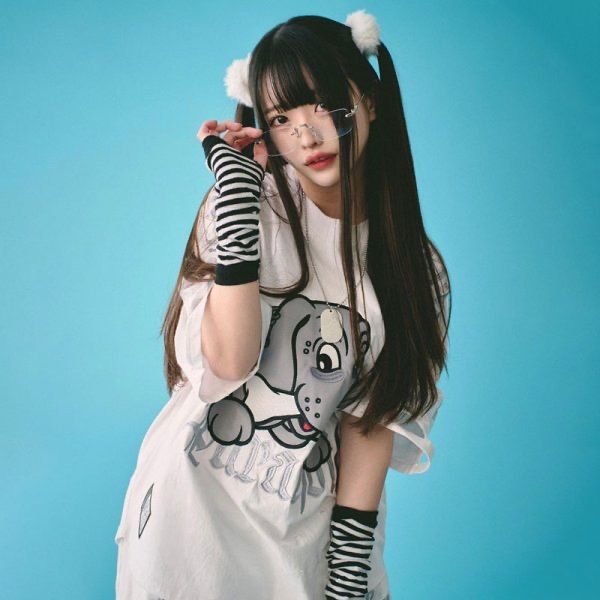 GALFY(ガルフィー)病みに染まりしTシャツ 闇系 病み系