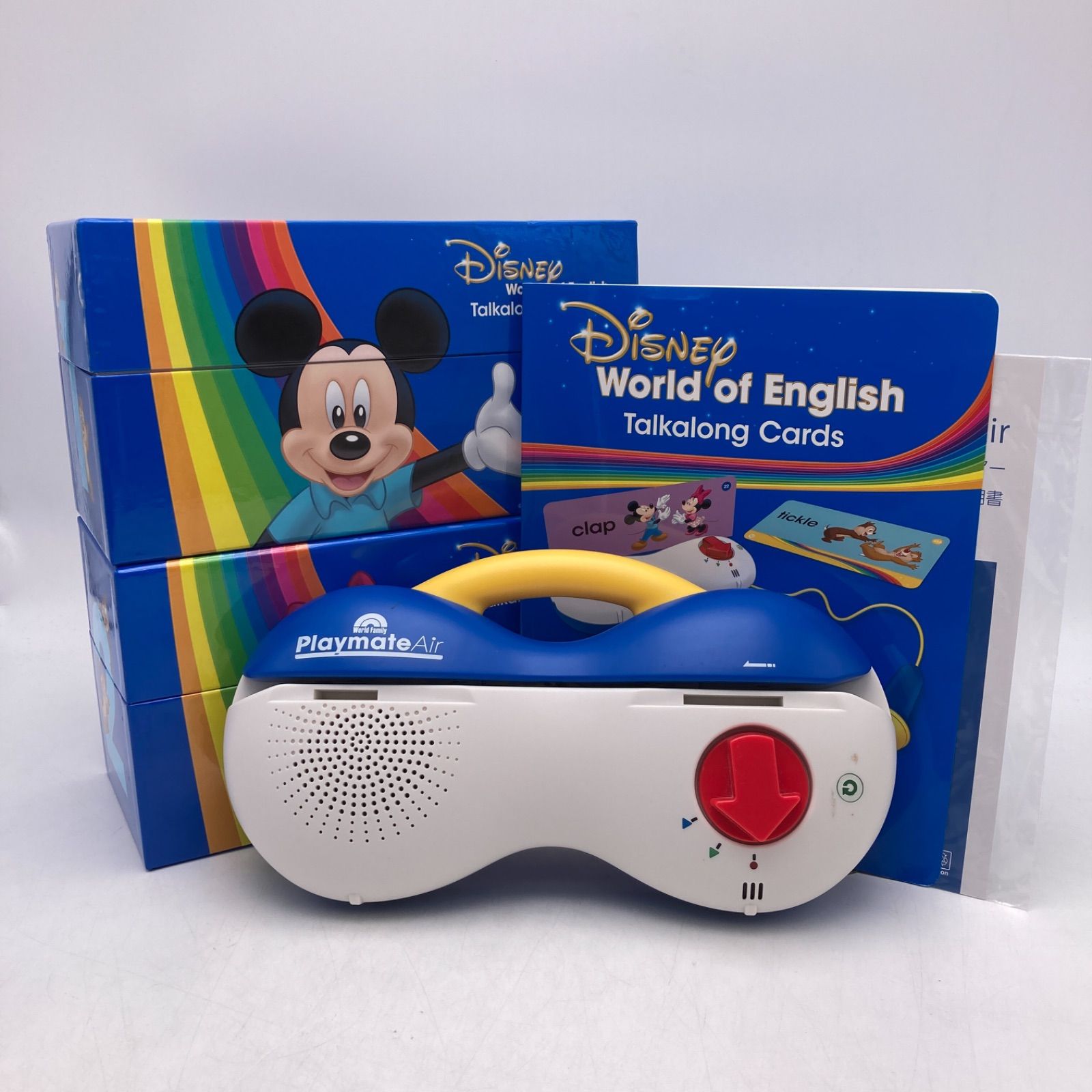 最新版】2020年購入 トークアロングセット プレイメイトエアー ディズニー英語システム DWE Disney ワールドファミリー 中古 806004  - メルカリ