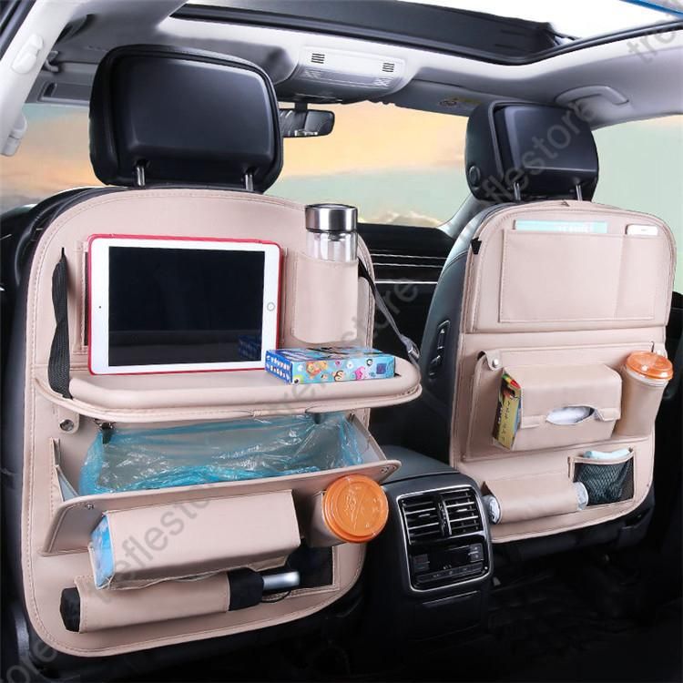 車収納後部座席シートバッグシートポケットカー用品車載小物入れマルチポケット大容量ホルダー車用収納バッグティッシュケース汎用