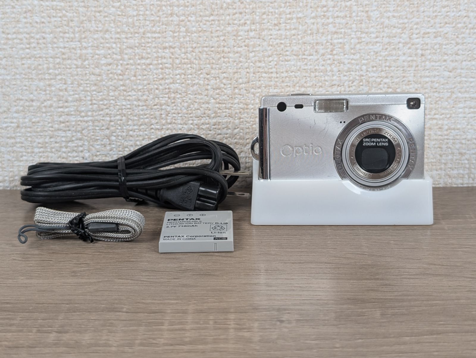 Pentax Optio コンパクトデジタルカメラ シルバー s4i 動作品】PENTAX Optio S4i シルバー コンパクトデジタルカメラ