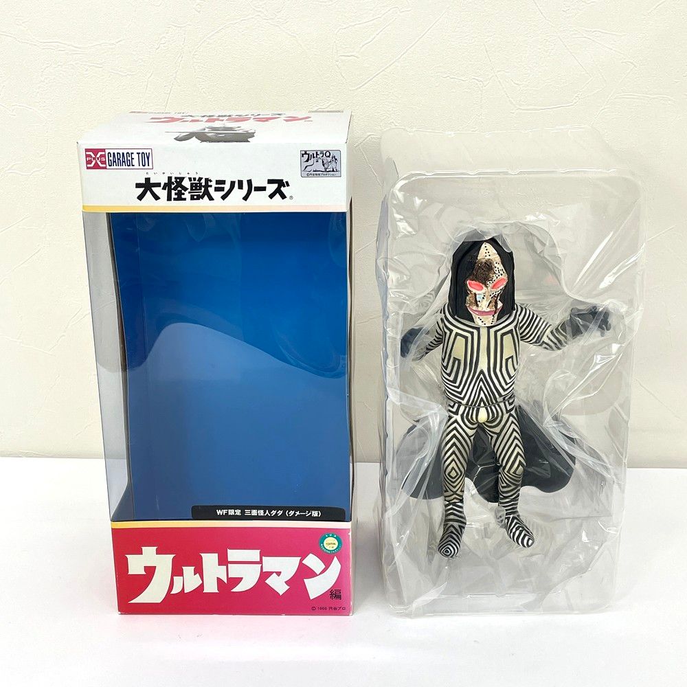 ☆美品 エクスプラス X-PLUS 大怪獣シリーズ 三面怪人ダダ ダメージ版