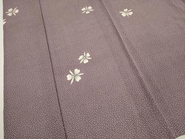 平和屋着物＊夏物 小紋 絽 抽象文様 正絹 逸品 DAAU2271ud