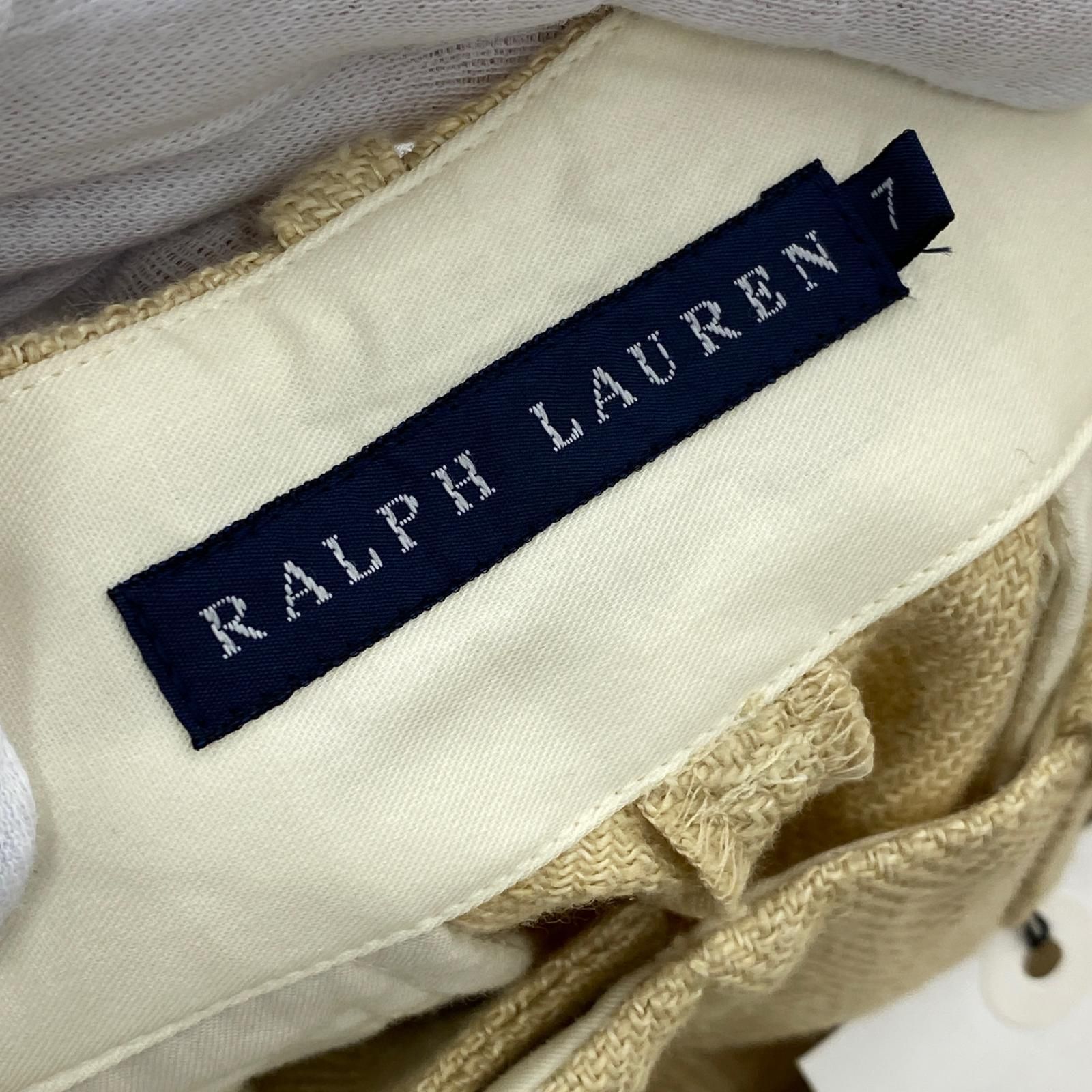 美品 現行タグ POLO RALPH LAUREN リネン ハーフパンツ 36 美品 現行タグ POLO RALPH LAUREN リネン ハーフパンツ 36
