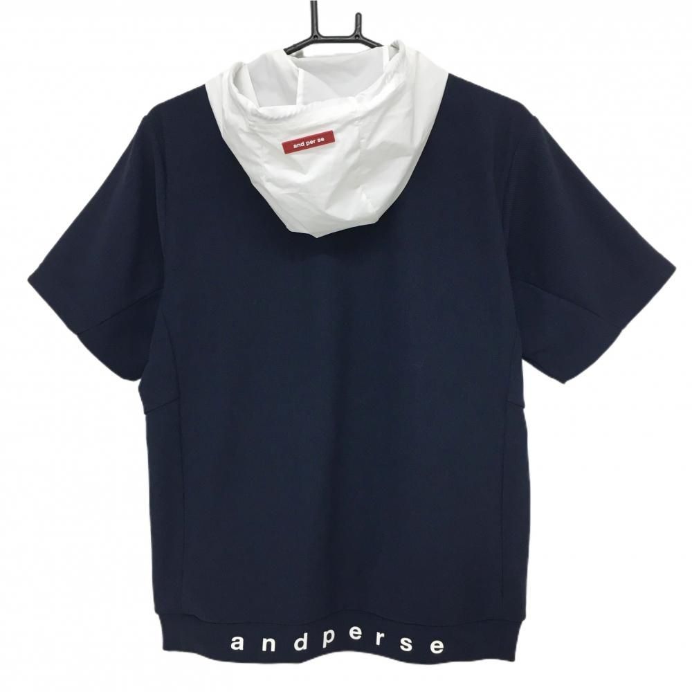 and per se フード付きゴルフワンピース 美品 and per se GOLF