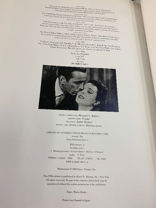 洋書 GREAT HOLLYWOOD MOVIES ABRADAL TED SENNETT