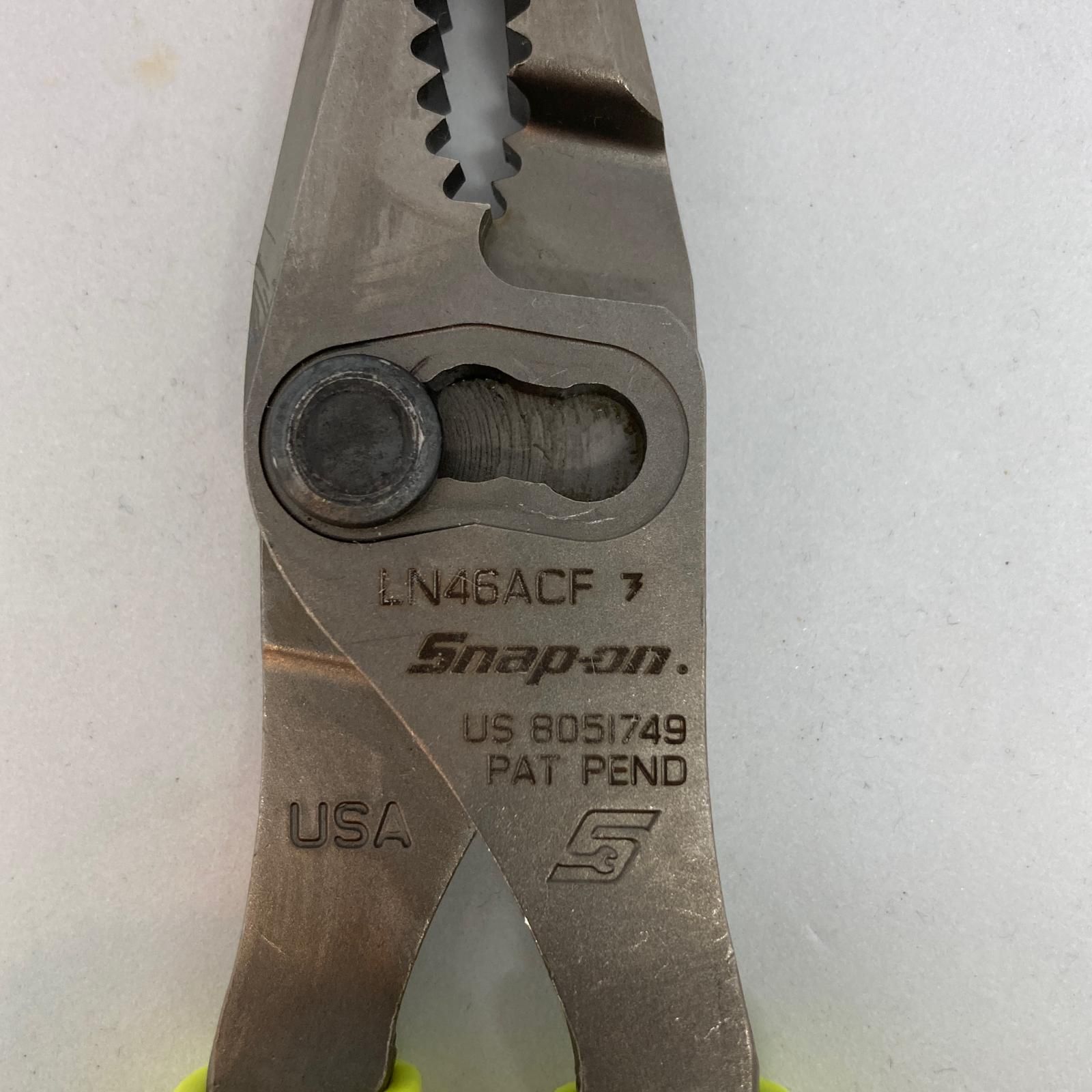 κκSnap-on スナップオン ハンドツール プライヤー LN46ACF LN46ACF イエロー HRDEVELOPMENT_JP