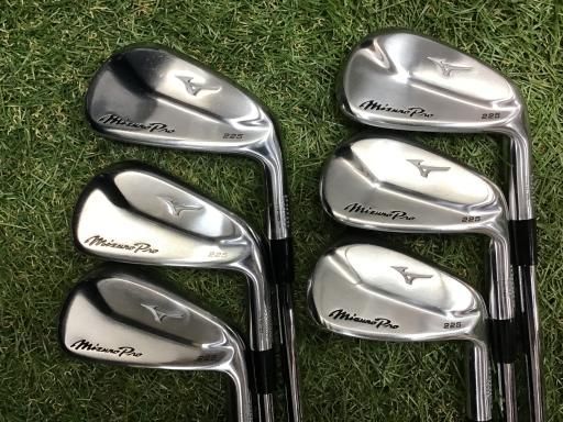 ミズノ Mizuno Pro 225 6S アイアンセット IR 純正特注シャフト フレックスSR メンズ 男性用 右利き 右用 Cランク ゴルフクラブ