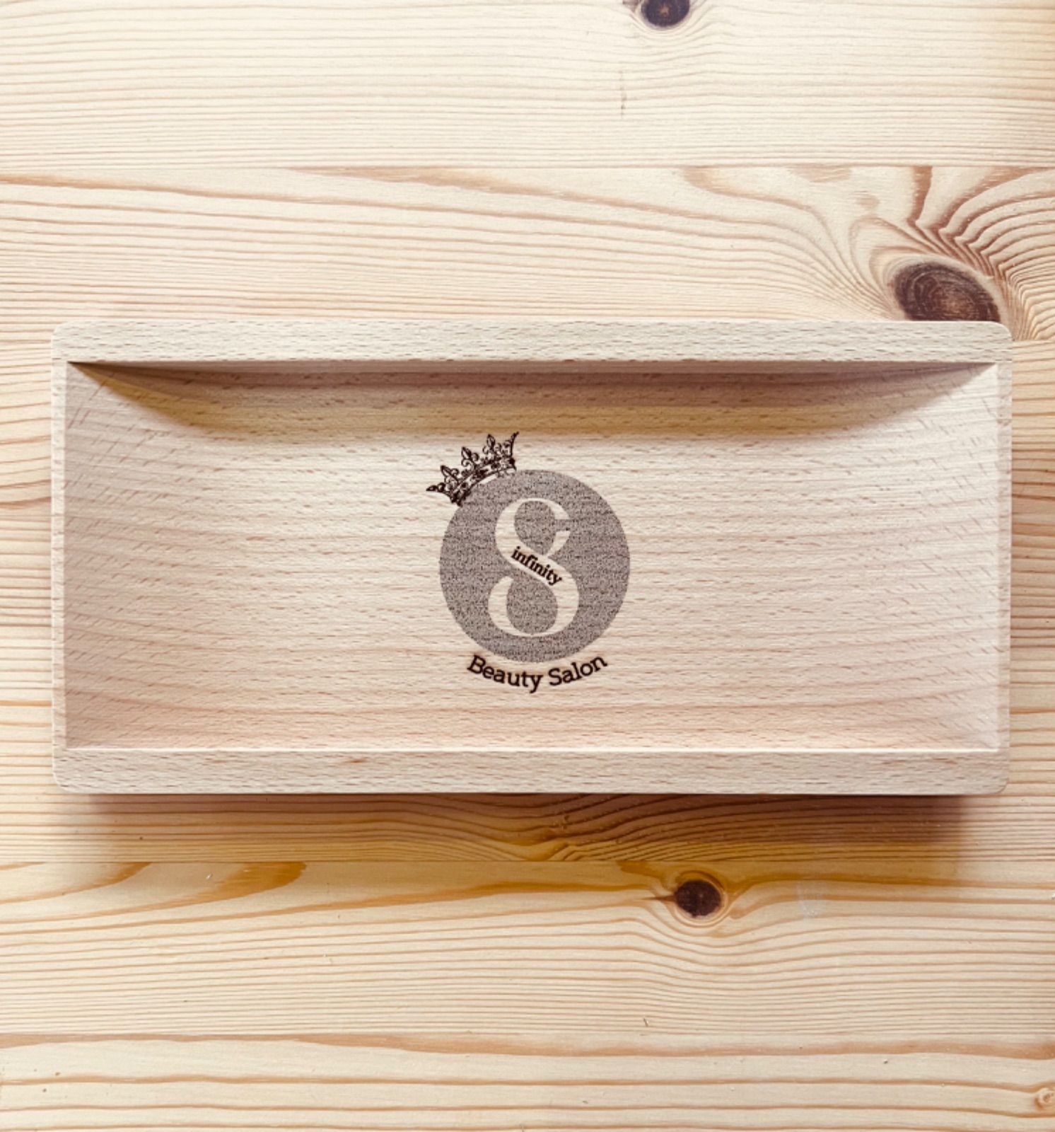 オーダーメイド 木製 コイントレー 長方形