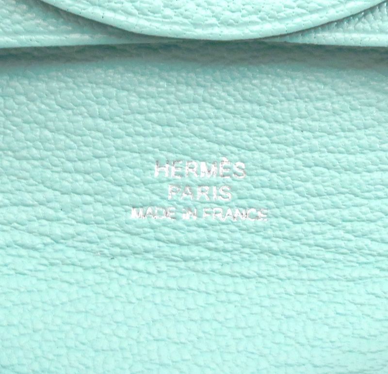 HERMES アクアブルー コインケース 楽天市場】HERMES エルメス アザップシルクインミニコインケース