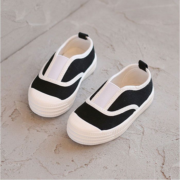 ☆ ブラック ☆ 18cm ☆ キッズ可愛い上履き ykaly401403 キッズ  