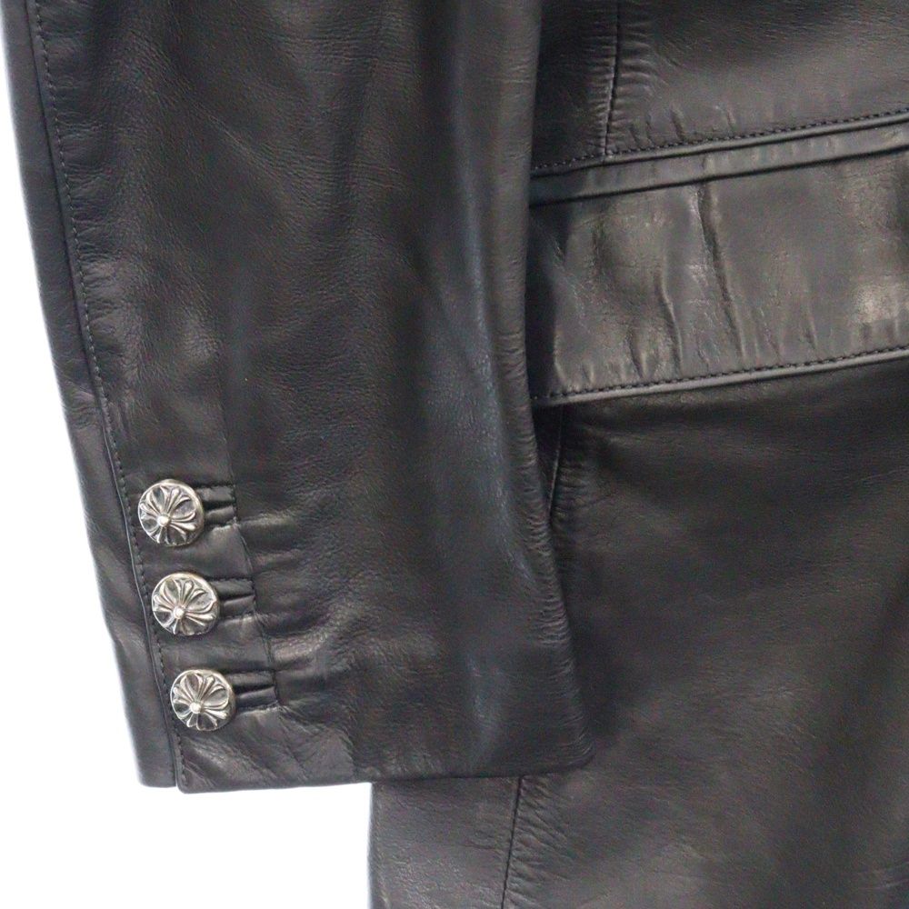 クロムハーツ　3B テーラージャケット CHROME HEARTS (クロムハーツ) 3B LZR VJ2 CLF 3ボタンレザー