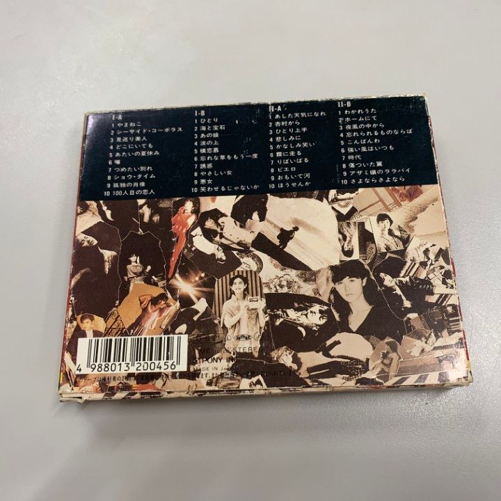 ●01)【同梱不可】中島みゆき Singles/カセットテープ 2本組/65P1001/A ○01)【同梱不可】中島みゆき Singles/カセットテープ 2本組