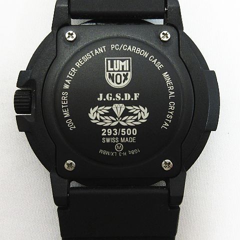 希少500本限定LUMINOX陸上自衛隊レンジャーモデル 希少 稼動品 LUMINOX ルミノックス 自衛隊レンジャーモデル 500本限定