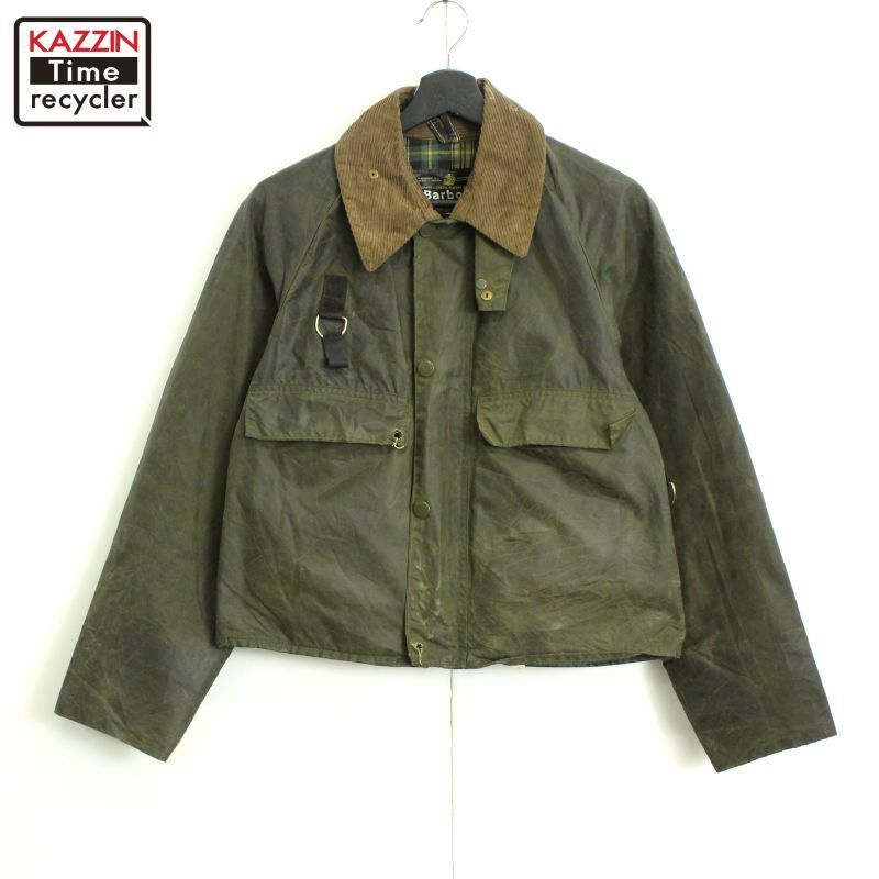 70s イギリス製 vintage Barbour 1ワラント Spey スペイ オイルド 