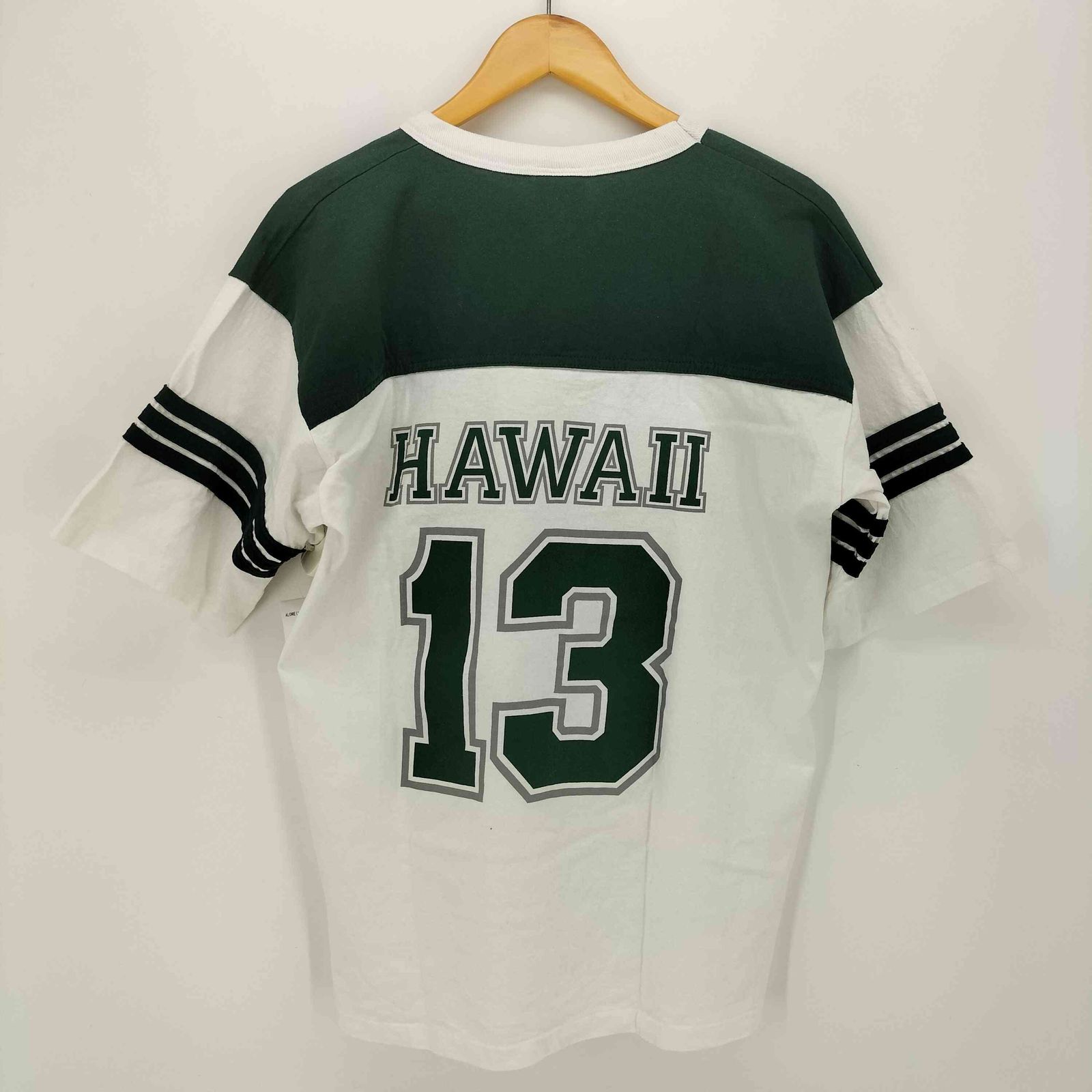 アローレ ALORE 80-90s USA製 HAWAII 13 フットボールTシャツ メンズ 