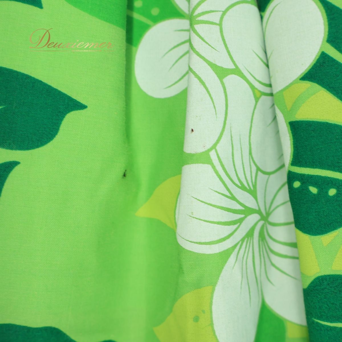 フラダンス衣装】グリーン系 ALOHA FABRICS パウスカート 黄緑