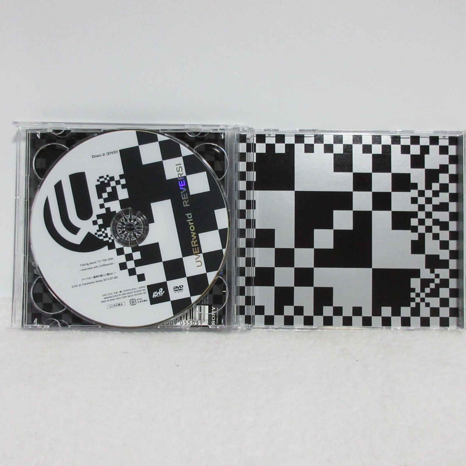 CD/DVD】UVERworld／REVERSI | SRCL 8158/9 | 初回生産限定盤 - メルカリ