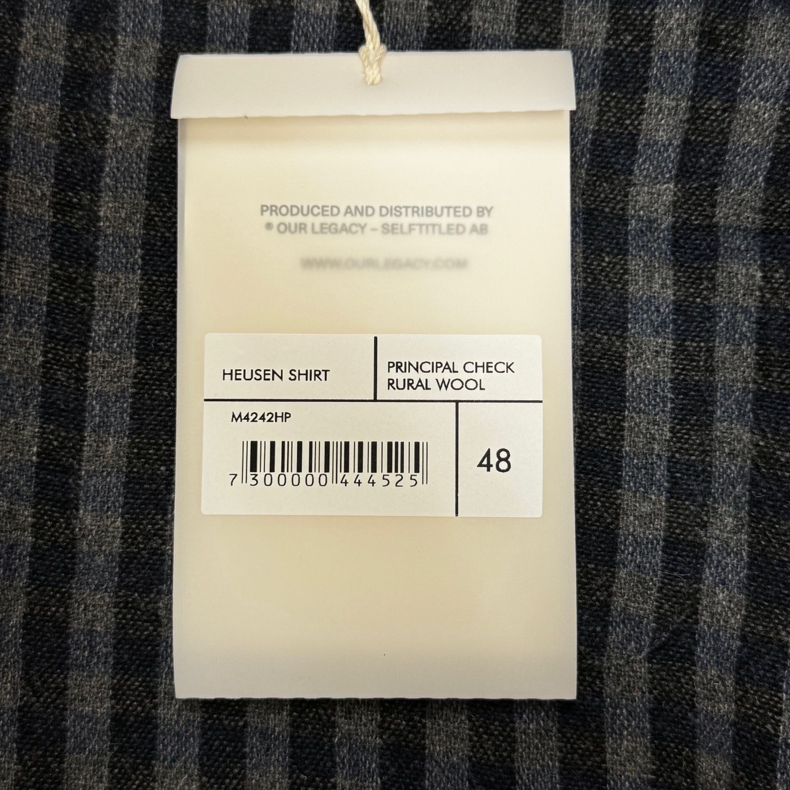 参考上代57200円 OUR LEGACY 24AW HEUSEN SHIRT ヒューゼン 参考上代57200円 OUR LEGACY 24AW HEUSEN SHIRT ヒューゼン
