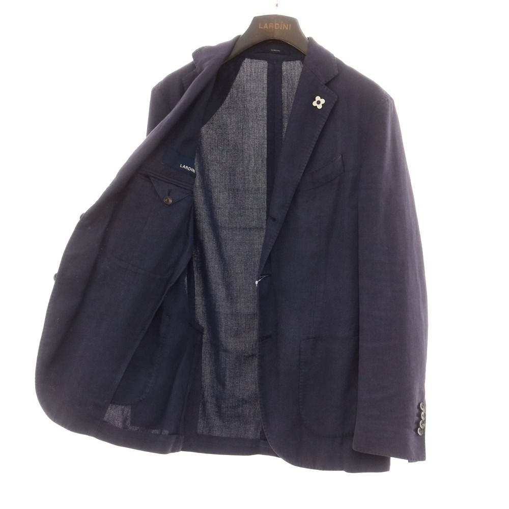 中古】ラルディーニ LARDINI コットンレーヨン カジュアルジャケット 