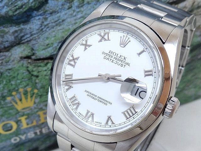 ロレックス メンズ 時計 デイトジャスト ■ 16200 Y品番 ステンレス