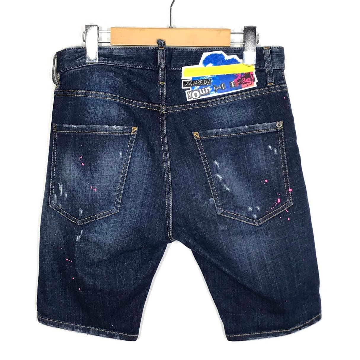 DSQUARED2(ディースクエアード) サイズ:44 ダメージ加工 ペイント  